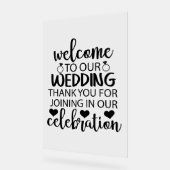 Bienvenue à notre mariage (Angle)