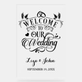 Bienvenue à notre mariage (Recto)