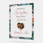 Bienvenue à Notre Mariage | Carrelage en mosaïque  (Angle)