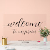 Bienvenue à notre Mariage de l'étranger (Mariage)