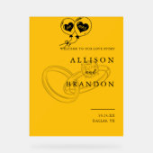 Bienvenue À Notre Mariage D'Histoire D'Amour (Recto)