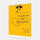 Bienvenue À Notre Mariage D'Histoire D'Amour (Angle)