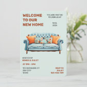 Bienvenue À Notre Nouvelle Invitation De Fête À Do (Debout devant)