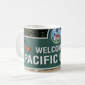 Bienvenue à Pacific Grove, Californie Coffee Mug (Devant gauche)