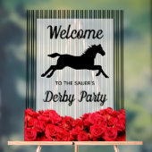 Bienvenue à Racehorse et à Derby Party Rose (Neutre)