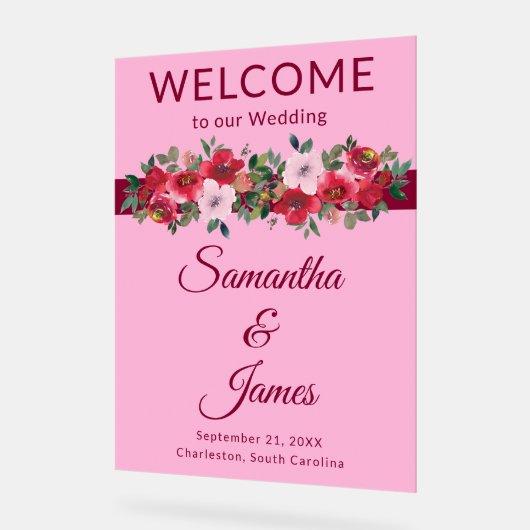 Bienvenue à Soft Blush pour des réceptions romanti (Angle)