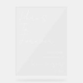 Bienvenue à To Forever Elegant Mariage blanc (Recto)