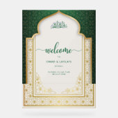 Bienvenue à un Mariage islamique élégant (Recto)