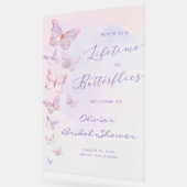 Bienvenue à une vie de papillons à la réception de (Angle)