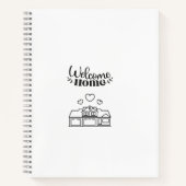 Bienvenue Accueil Nouveau Carnet d'achat à domicil (Devant)