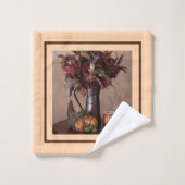 Bienvenue amis, famille et automne / automne (Gant de toilette)