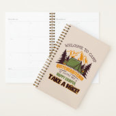 Bienvenue Au Camp Quitcherbitchin Happy Camper (Devant avec enveloppe)