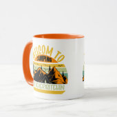  Bienvenue au Camp Quitcherbitchin Mug (Devant gauche)