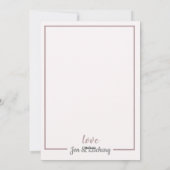 Bienvenue Au Faire-part Mondial (Dos)