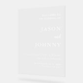 Bienvenue au mariage  (Angle)