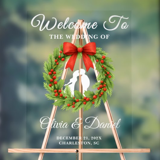 Bienvenue au Mariage de la couronne de Noël de Hol (Neutre)