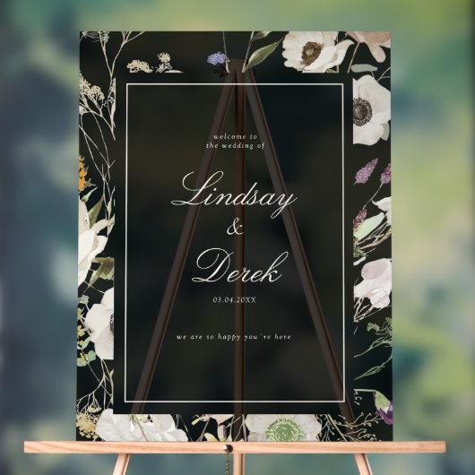 Bienvenue au Mariage de Printemps Moderne (Neutre)