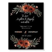 Bienvenue au mariage floral boho en terre cuite lu
