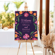 Bienvenue au Mariage Floral Fiesta Mexicana Violet