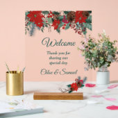 Bienvenue au Mariage frontalier Red Poinsettia #2 (Mariage)