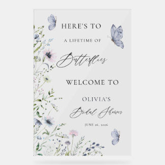 Bienvenue au mariage papillons pour la vie