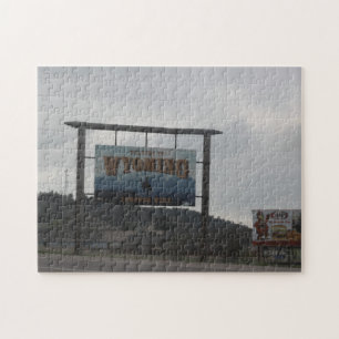 Bienvenue au Wyoming Jigsaw Puzzle Puzzle