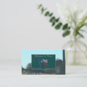 Bienvenue aux Cartes de visite du Texas (Debout devant)