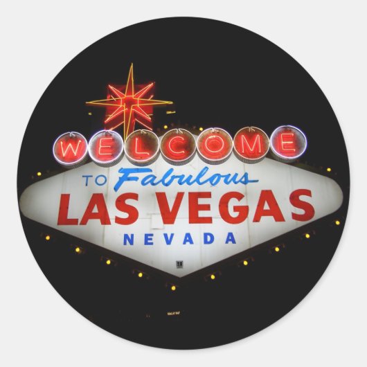 Bienvenue aux Stickers Fabulous Las Vegas (Devant)