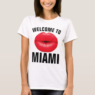 BIENVENUE AUX T-shirts MIAMI