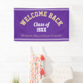 Bienvenue ! Bannière de regroupement de classe per (En situation)