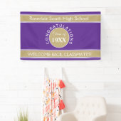 Bienvenue ! ! Bannière de réunion de classe CUSTOM (En situation)