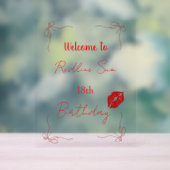 Bienvenue d'anniversaire chic avec un script moder (Neutre)