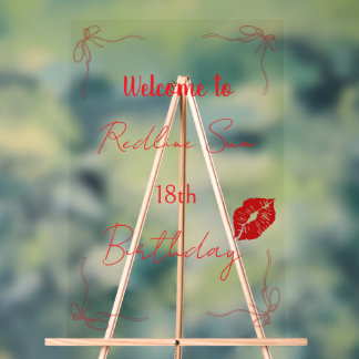 Bienvenue d'anniversaire chic avec un script moder