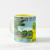 Bienvenue dans la tasse à café Marsh (Devant gauche)