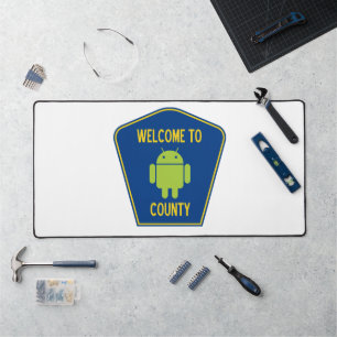 Bienvenue Dans Le Comté D'Android (Panneau De Tran