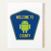 Bienvenue Dans Le Comté D'Android (Panneau De Tran (Dos)