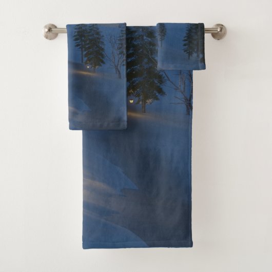 Bienvenue dans le kit de serviettes de bain Cwm (En situation)