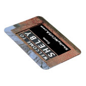 Bienvenue Dans Le Magnet flexible Shelby (Côté Droit)