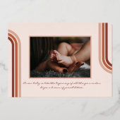 Bienvenue dans le monde | | Carte de naissance Ret (Verso)