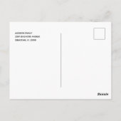 Bienvenue dans le monde Photo de naissance Cartes (Dos)