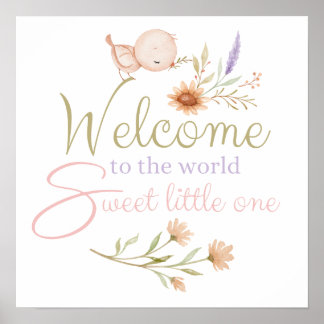 Bienvenue Dans Le Monde Sweet Little One Poster