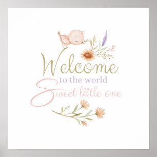 Bienvenue Dans Le Monde Sweet Little One Poster