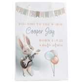 Bienvenue Dans Le Sac Cadeau Nouveau-Né Mondial (Devant)