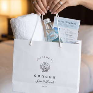 Bienvenue dans le sac de bienvenue de mariage de d