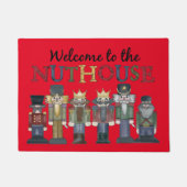 Bienvenue dans le tapis de porte Nut House Nutcrac (Devant)