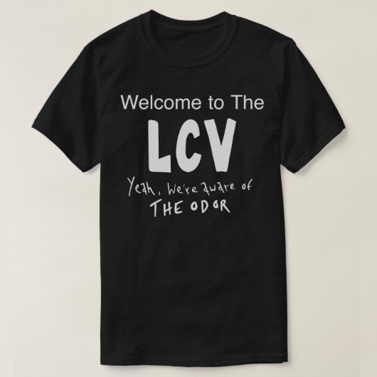 Bienvenue dans le TShirt LCV (Design devant)
