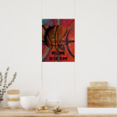 bienvenue dans l'équipe - affiche de basket (Cuisine)
