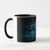 Bienvenue dans mon cauchemar - Mug Forêt au Clair (Gauche)