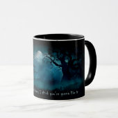 Bienvenue dans mon cauchemar - Mug Forêt au Clair (Devant droit)