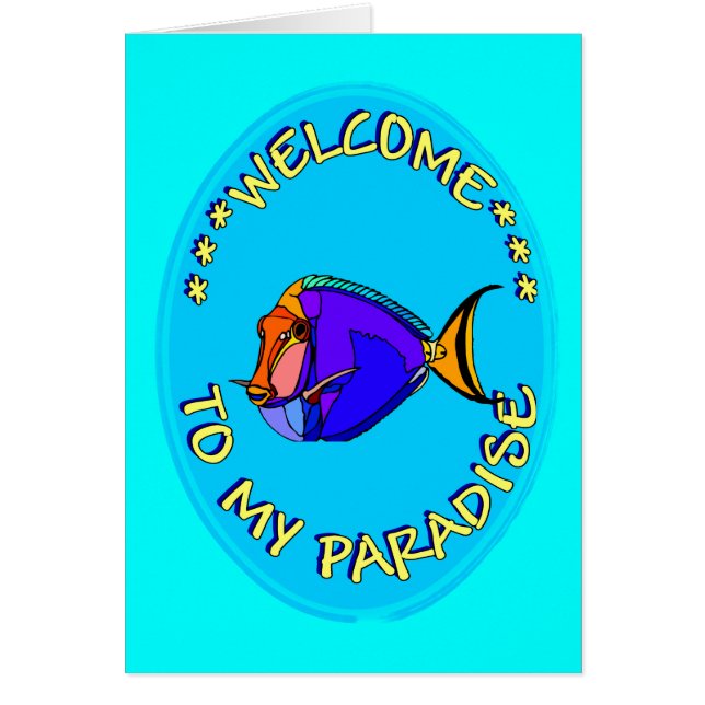 BIENVENUE DANS MON PARADIS (Devant)